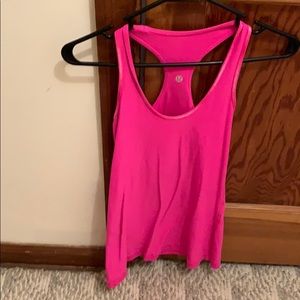 Vibrant Pink lulu tank loved
